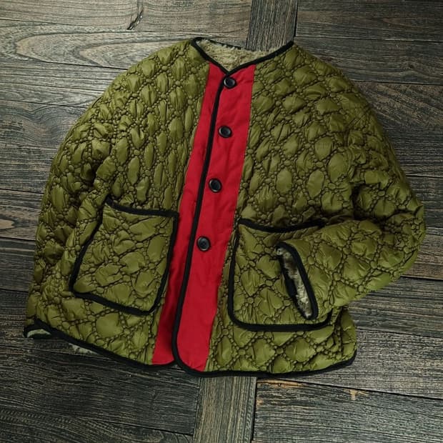 [파르티멘토] 리버시블 양면 퀄팅 쉐르파 자켓 M18471