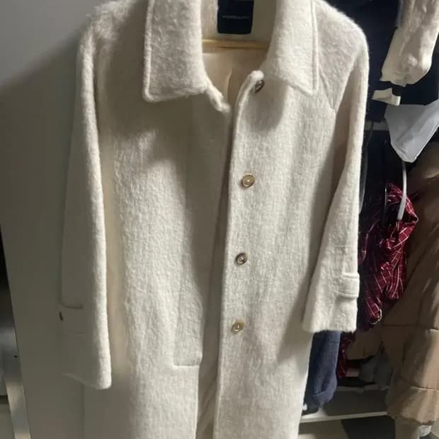 킨더살몬 알파카 코트