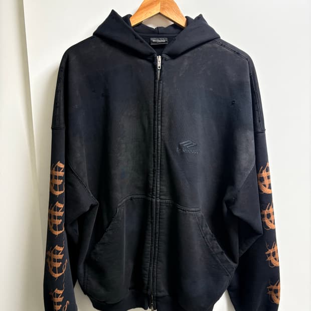 발렌시아가 헤비메탈 아우터웨어 1사이즈