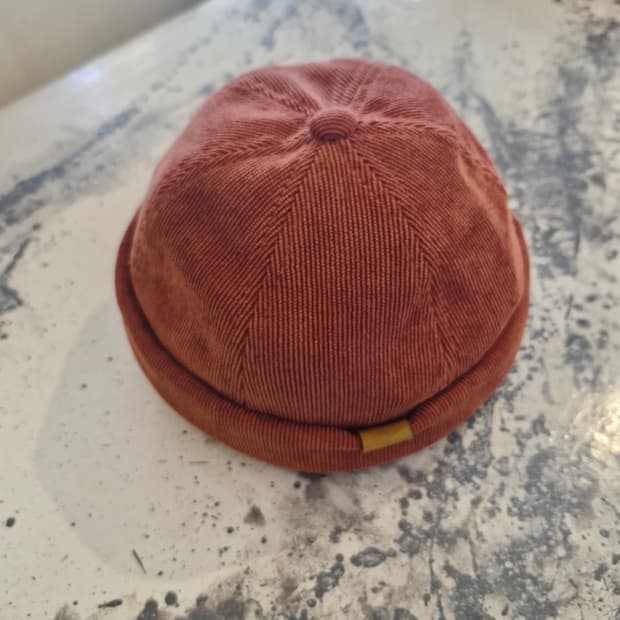 코듀로이 와치캡 새상품