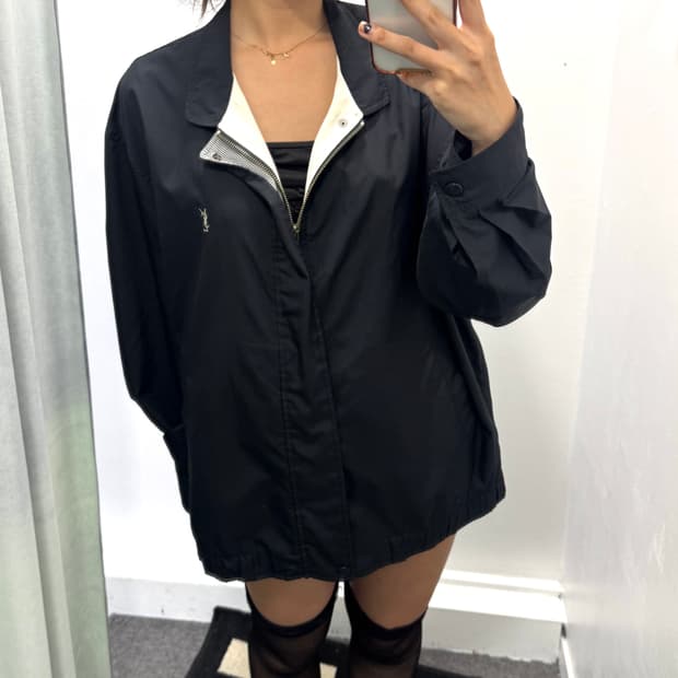 입생로랑 블랙 블루종
