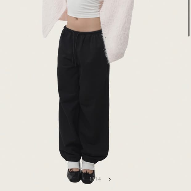 새상품 클리시어 슈가플럼 헤어리 가디건 핑크