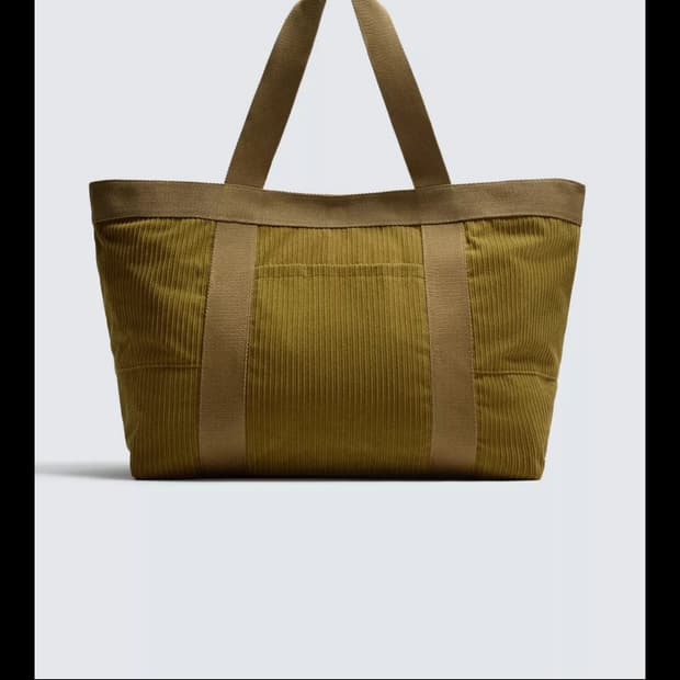 [구해요]자라 코듀로이 토트백