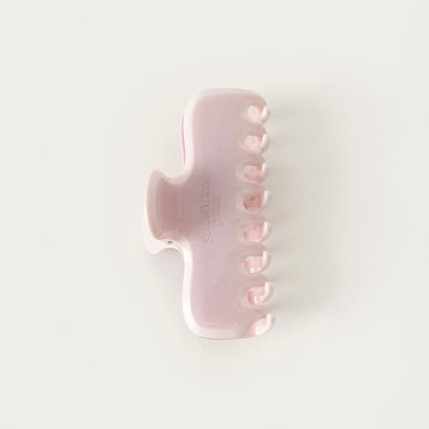 썸웨어버터 스파클 펄 헤어클립 - 라이트핑크