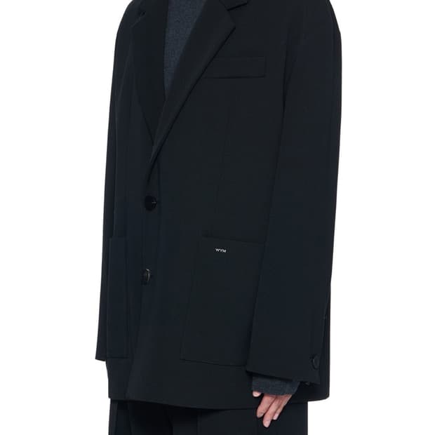 우영미 25fw 오버사이즈 싱글 블레이저 50