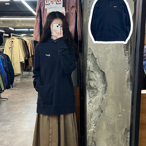 나이키 후드티 네이비 XL #csz3039