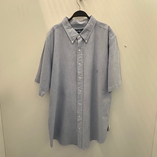 POLO 폴로 블루 반팔셔츠