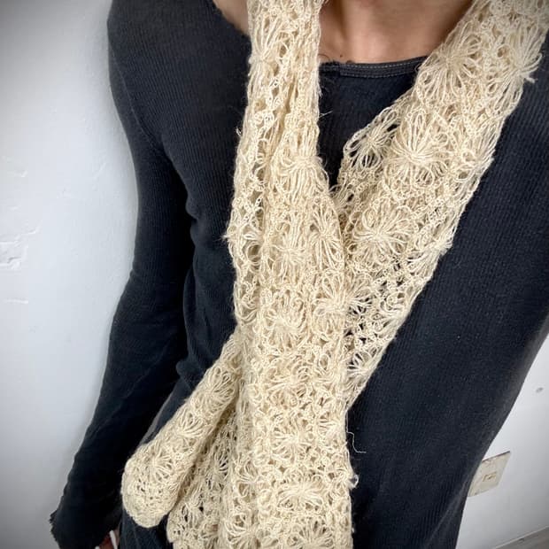 “Vintage”  Fairy Grunge Mood Scarf