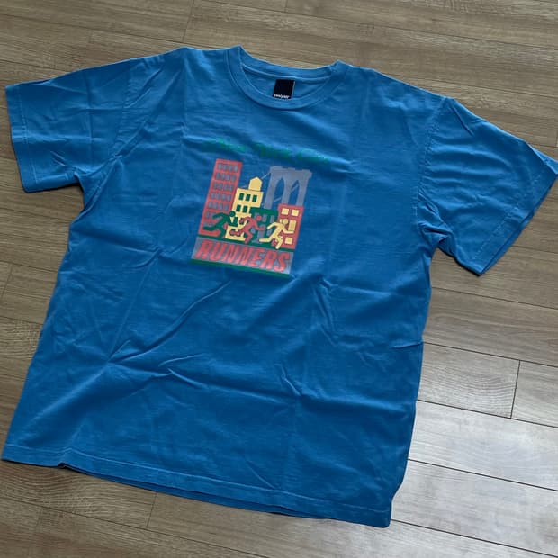 Only ny 티셔츠 블루