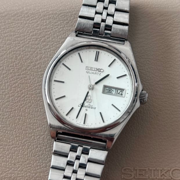 Seiko 세이코 쿼츠 SilverWave Day-Date 1982