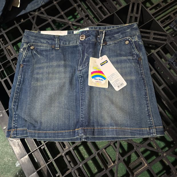 Wrangler 데님 미니스커트 26 새상품