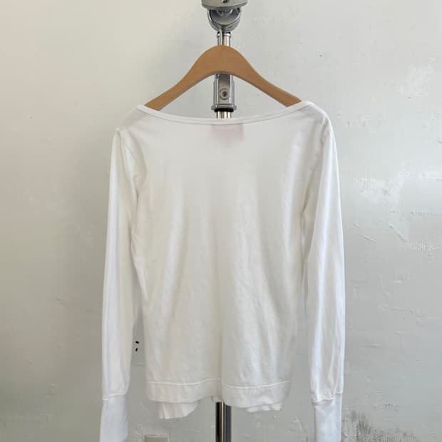 Vivienne Westwood 비비안웨스트우드 로고 화이트 슬리브