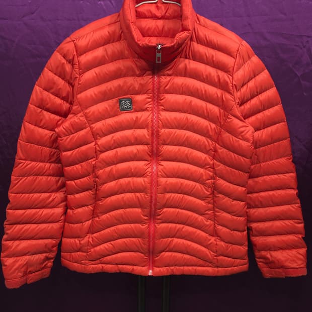 코오롱 여성 경량 구스다운 패딩 105