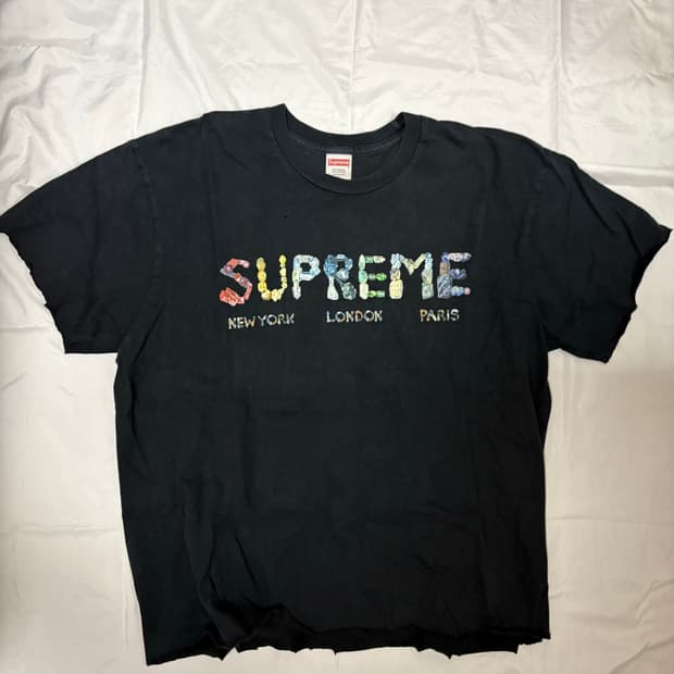 supreme 슈프림 락스 티셔츠 18SS