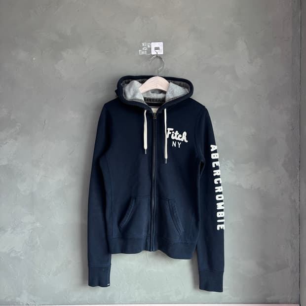 아베크롬비 후드집업 네이비