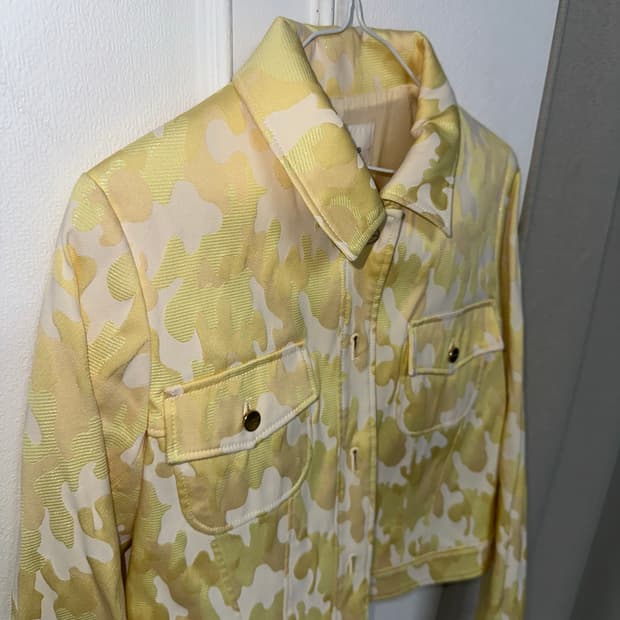 꾸레쥬 패턴 자켓