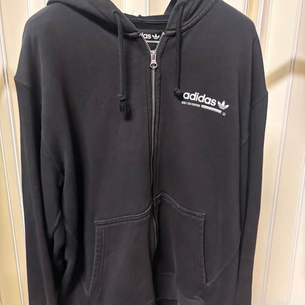 아디다스 카발 후디 집업 2XL 블랙