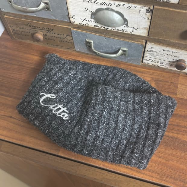 CITTA 씨타 헤어밴드 차콜