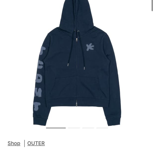 더콜디스트모먼트 tcdmt 후드집업 네이비