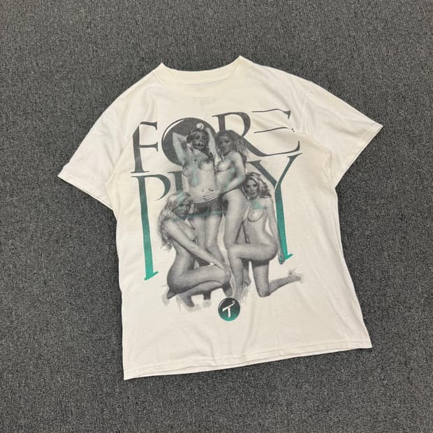 M)T.I.T.S 빈티지 프린팅 반팔티