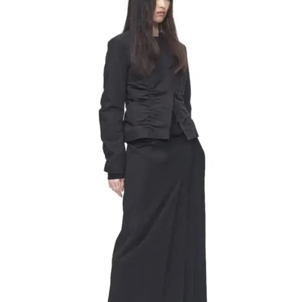 Kang11beck 강일레븐백 셔링 자켓