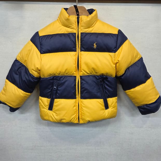 폴로랄프로렌 키즈 리버시블 꿀벌 패딩 4t
