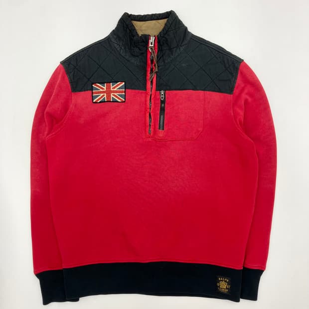 Polo 폴로 랄프로렌 유니언잭 하프집업 스웻셔츠