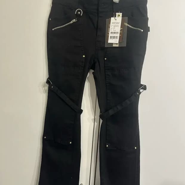 s)베이컨트 아카이브 보나 스트랩 앵클 팬츠