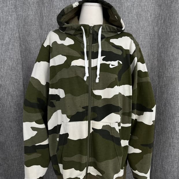 나이키 카모플라쥬 후드 집업/#736