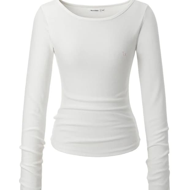 쓰리타임즈 히든로고긴팔티 s 판매해요