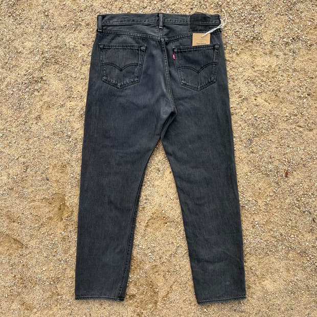 리바이스 501 스트레이트 블랙진 (34)  