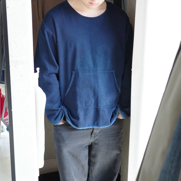 Story mfg 스토리 엠에프지 인디고 롱 슬리브