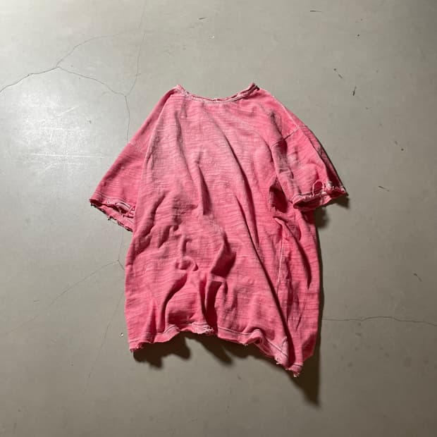  KZ Atelier Distressed Short Sleeve Tee