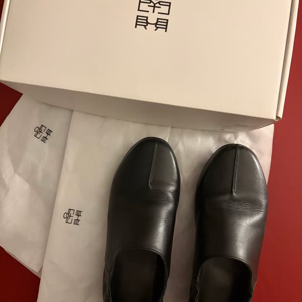 [2] 폴리테루 레더 슈즈