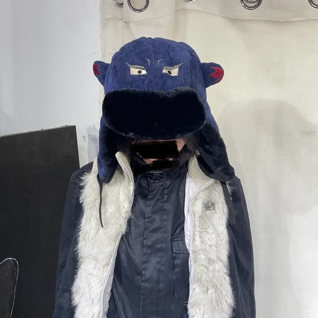 빈티지 캐릭터 트루퍼캡 모자 