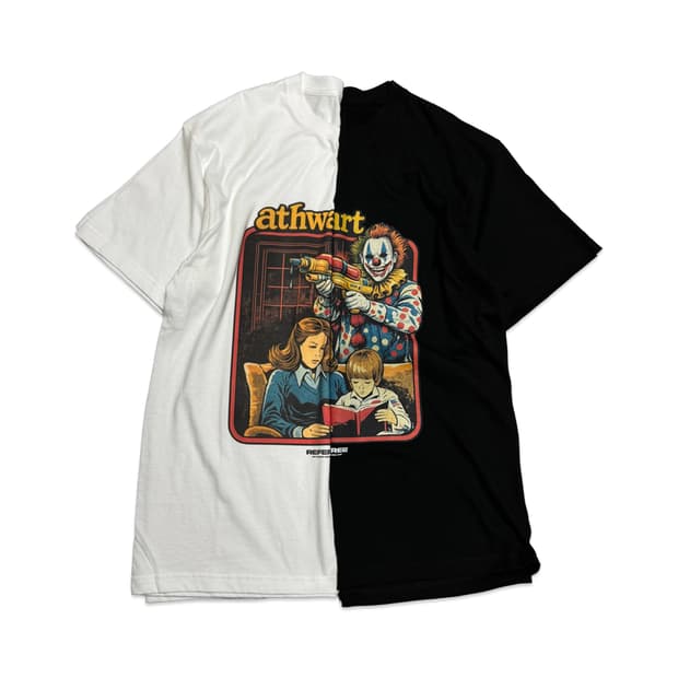 athwart x REFEREE Pierrot Halloween TEE