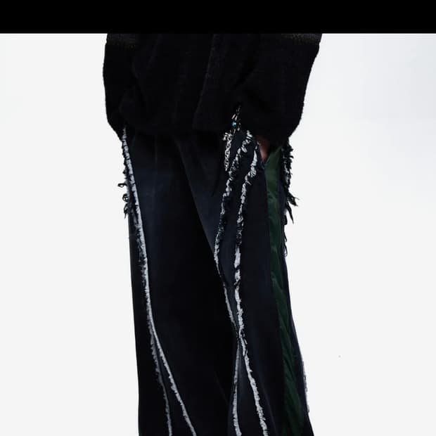 Rssc 데님 와이드 팬츠