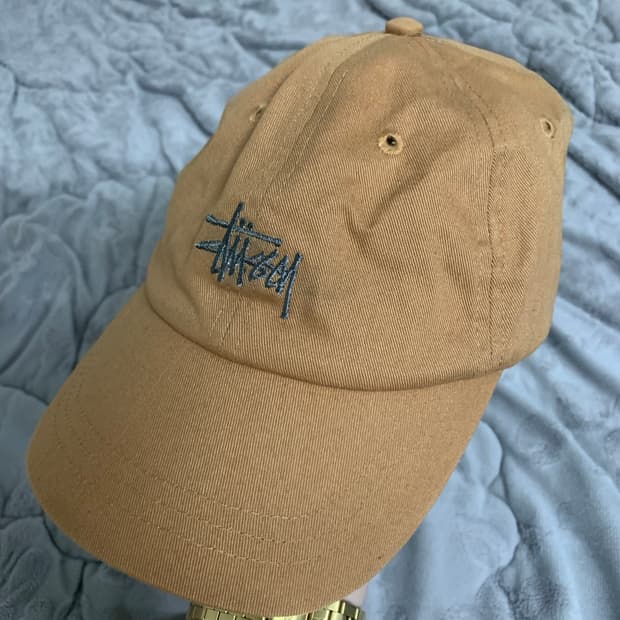 스투시 브라운 볼캡 (F)