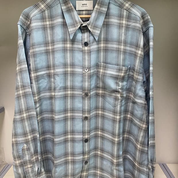 (새상품) 아미 오버사이즈 포켓 오버셔츠