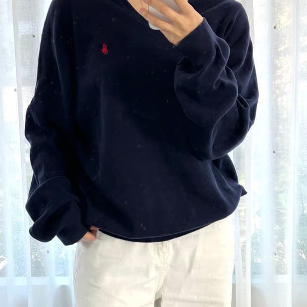 폴로랄프로렌 피마코튼 니트 티셔츠