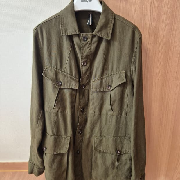 드레익스 올리브 린넨 게임즈 튜닉 Drakes 38