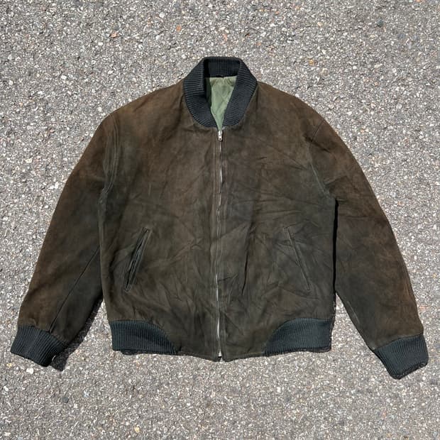 90’s Partina Tokyo Suede Leather Jacket