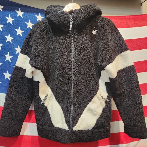 스파이더 보아 후드 플리스 자켓 (S)