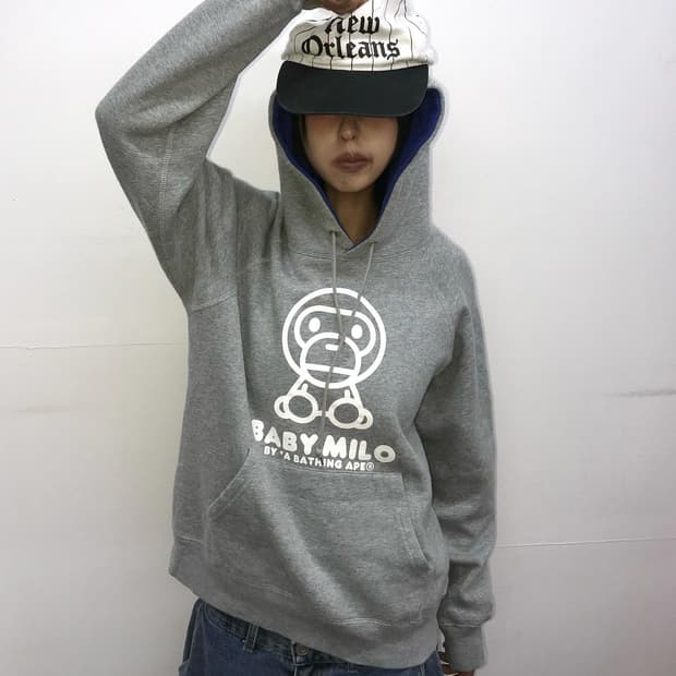 Bape Baby Milo Logo Hoodie
