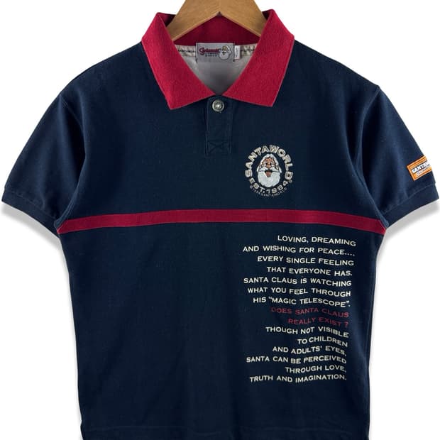 캡틴산타 네이비 카라티셔츠2574