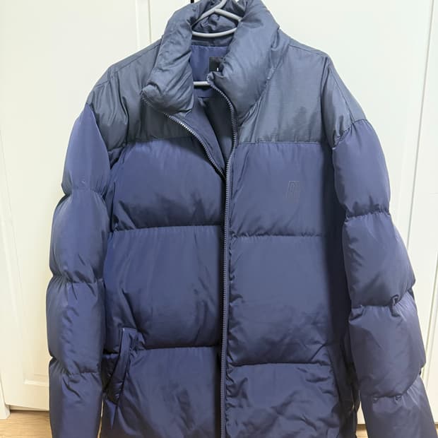 브라운 브레스 패딩 XL