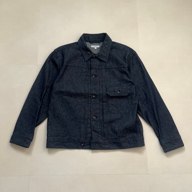 엔니어드가먼츠 데님 트러커 자켓