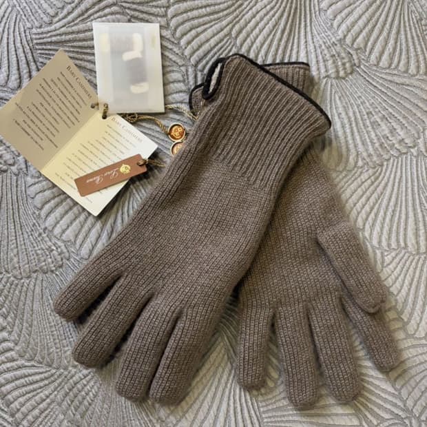 LORO PIANA 로로 피아나 글러브(베이비 캐시미어)L사이즈-해외발송