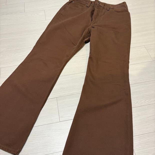 리바이스 플레어 팬츠 토바코 브라운 31인치 부츠컷