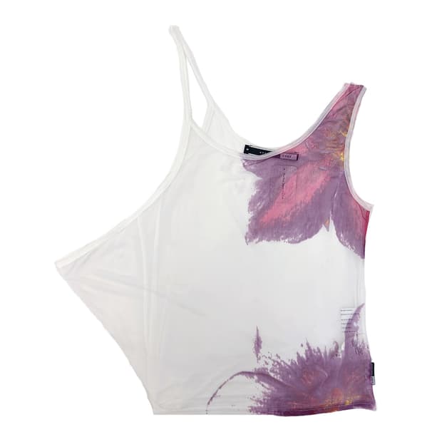 Sportmax Asymmetric Mesh Top/ M